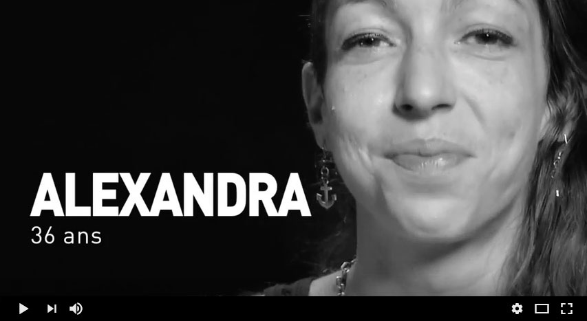 témoignage vidéo Alexandra séropositive